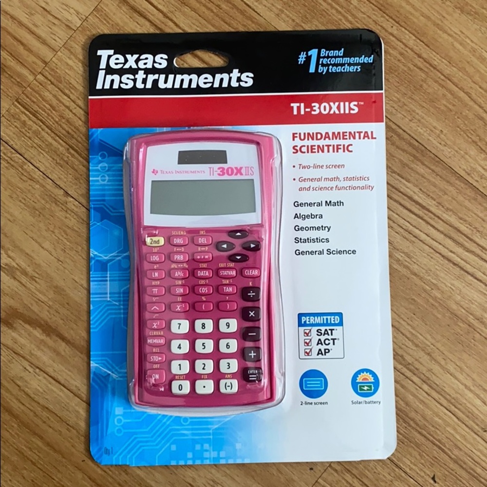 Ti-30xiis Scientific Calculator pink